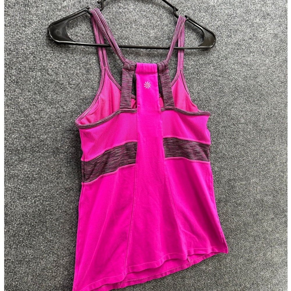 Athleta Prasada Womens Pink Racerback Athletic Tank Top, Size M - Picture 6 of 9